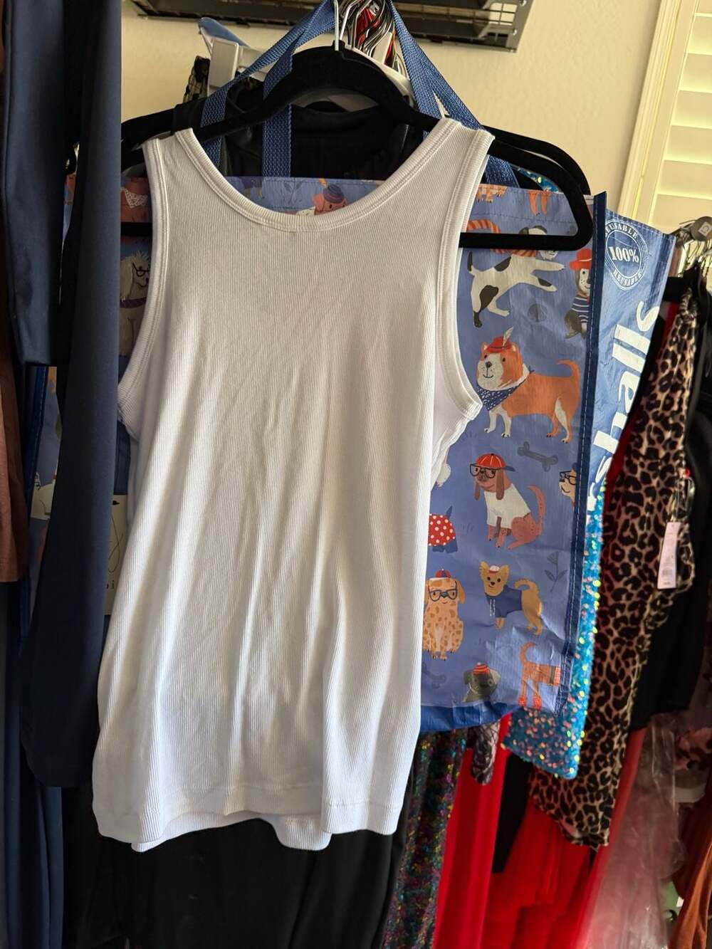 Joie Ribbed Knit Button Down Henley Tank Top - Picture 3 of 3
